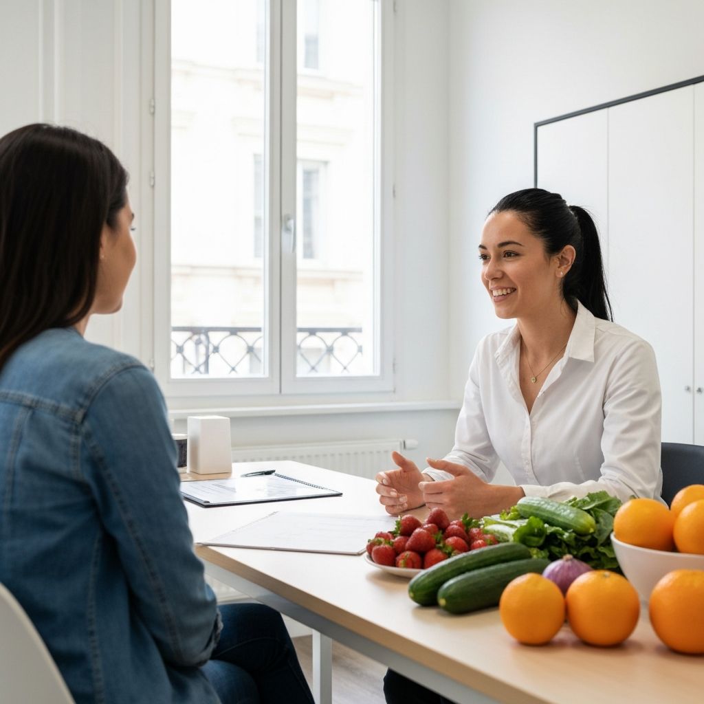Consultation nutritionniste